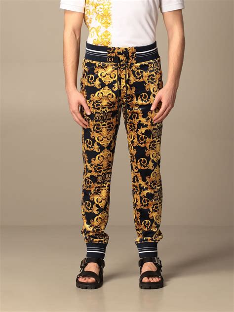 jeans versace bottom|versace pants.